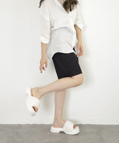 SESTO（セスト） サンダル マシュマロフィット厚底パフィーサンダル