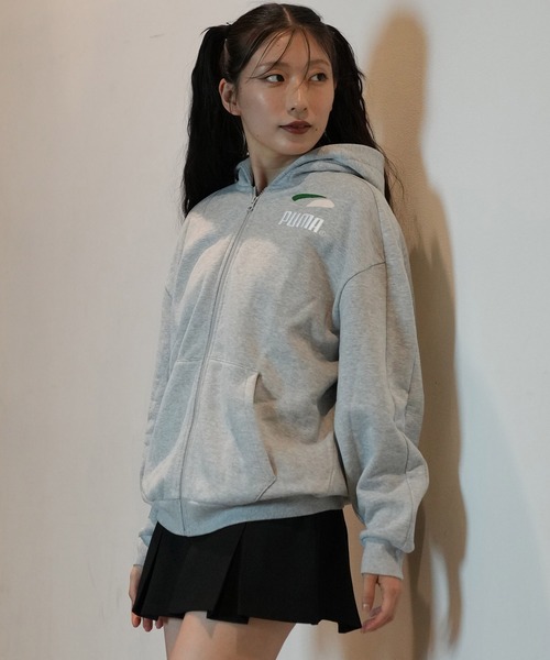 パーカー PUMA/プーマ ジップアップパーカー 631174 レディース