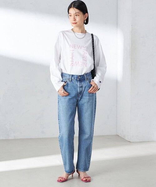 スタイルアップ♪【Levi's】ブルー 501 '90s アンクルジーンズ Levi's:501 90S ANKLE（デニムパンツ）｜Levi's（リーバイス）の