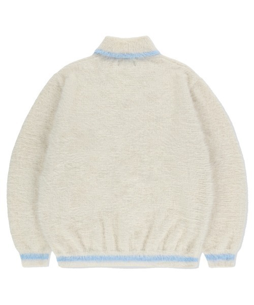 ニット セーター 「mahagrid/マハグリッド」 HAIRY COLLAR KNIT/ヘアリーカラー ニット レディース メンズ MAHAGRID ニット セーター 「mahagrid/マハグリッド」 HAIRY
