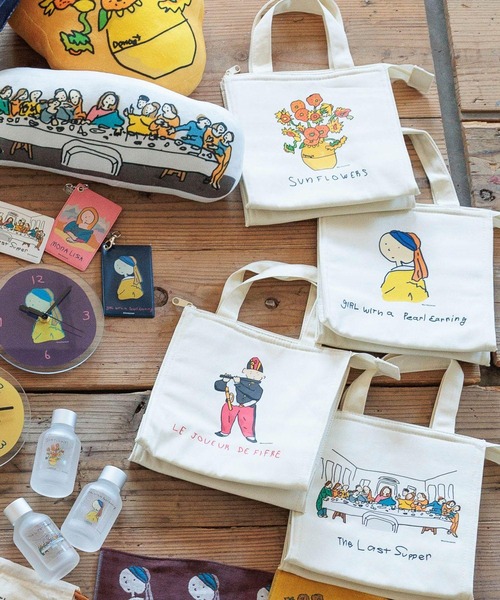 LAKOLE（ラコレ） 弁当箱 「世界の名作」保冷トートバッグ / 139278