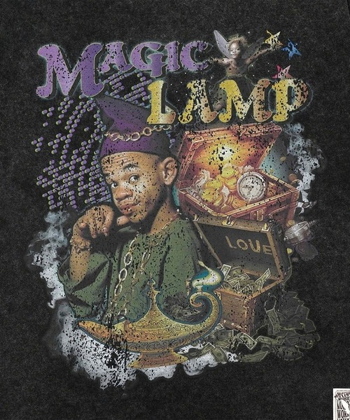 EXAMPLE（エグザンプル） tシャツ ”WORK OF FICTION” MAGIC LAMP S/S