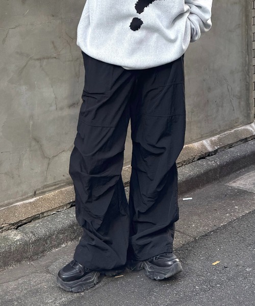 Confirm パンツ 25SS「セットアップ対応」ゴープコア 裾ドロー