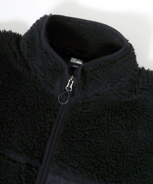 FIRST DOWN（ファーストダウン） ブルゾン アウター BOA FLEECE JACKET