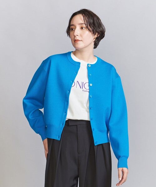 BEAUTY＆YOUTH UNITED ARROWS カーディガン ミラノリブ ニット 