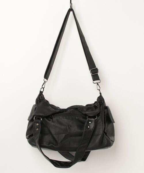 ショルダーバッグ 「nmtc+」2way coating pocket shoulder bag