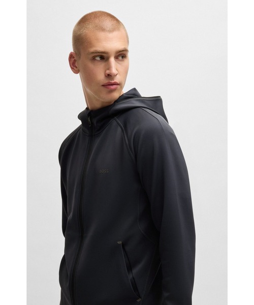 BOSS（HUGO BOSS） パーカー リフレクティブディテール