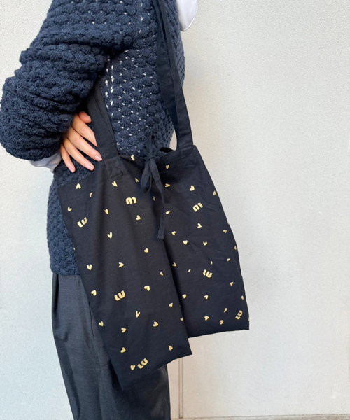 EDIT. FOR LULU トートバッグ LU ハート レディース : ZOZOTOWN