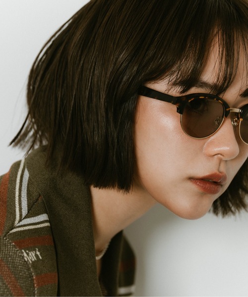 Zoff × Knuth Marf オーバルサングラス Knuth Marf（クヌースマーフ） サングラス Zoff｜Knuth Marf ボストン