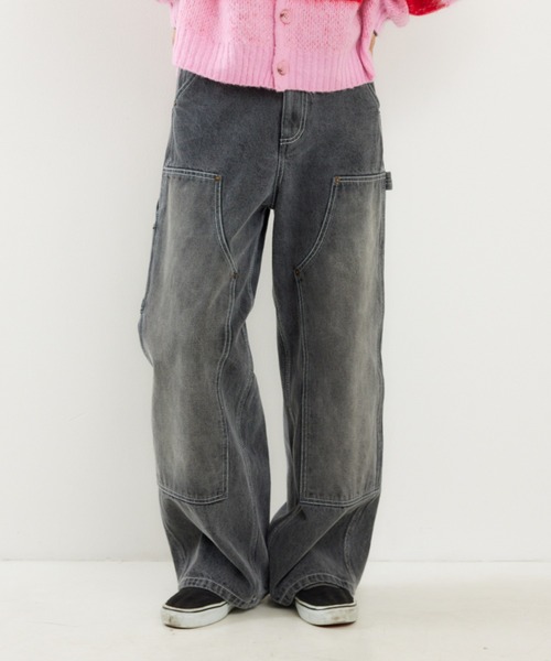 RODEO CROWNS WIDE BOWL パンツ DOUBLE KNEE ペインターパンツ