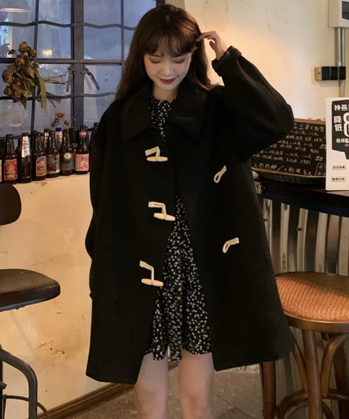 shopnikoniko（ショップにこにこ） ダッフルコート コート ステン