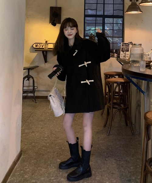 shopnikoniko（ショップにこにこ） ダッフルコート コート ステン