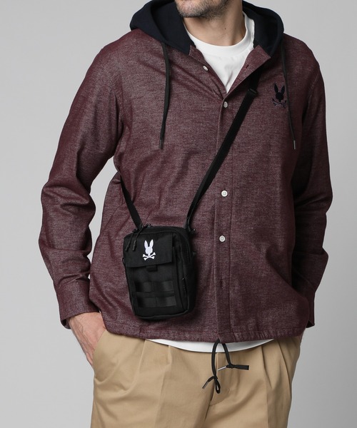Psycho Bunny（サイコバニー） ショルダーバッグ CORDURA fabric ミニ