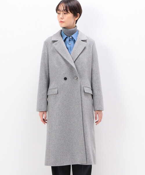 COMME CA コート アウター ウールビーバー レディース : ZOZOTOWN