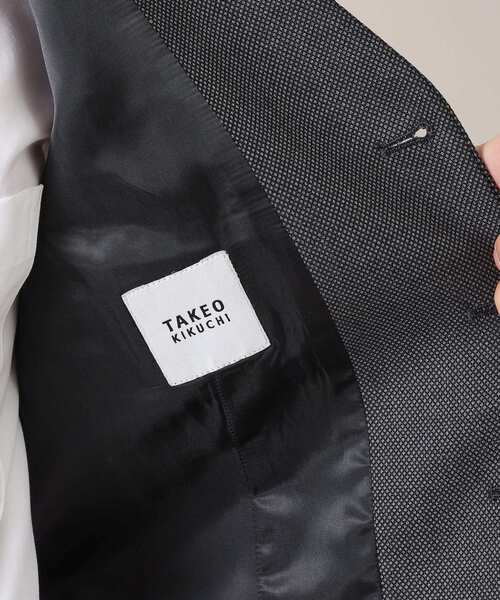 新品　TAKEO KIKUCHI　タケオキクチ　日本製　スーツ ベスト TAKEO KIKUCHI（タケオキクチ） セレモニースーツ スーツ ベスト 「3