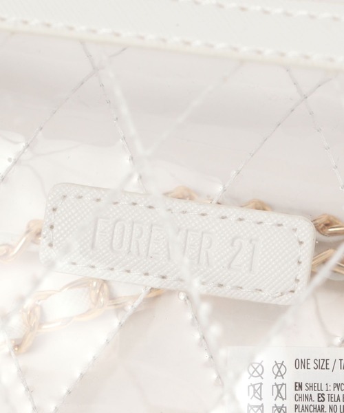 N°21 クリアハンドバッグ FOREVER21 ハンドバッグ クリアスクエアバッグ : ZOZOTOWN Yahoo
