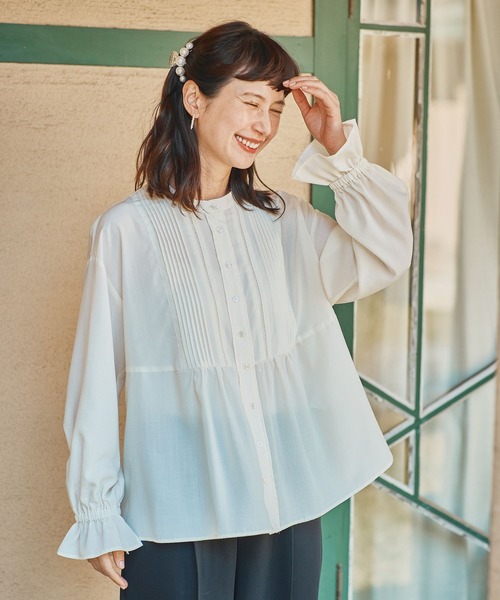 studio CLIP（スタディオクリップ） ブラウス シャツ しわになりにくい