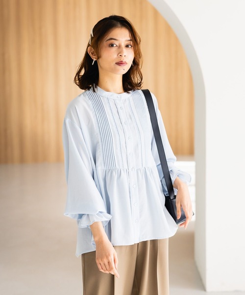 studio CLIP（スタディオクリップ） ブラウス シャツ しわになりにくい