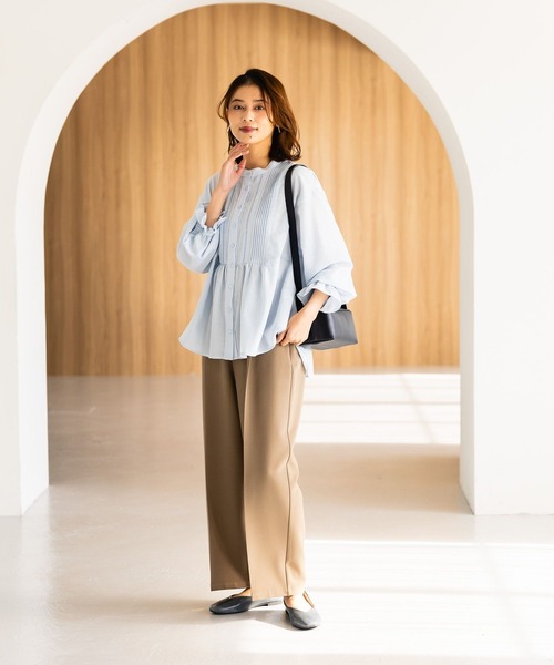 studio CLIP（スタディオクリップ） ブラウス シャツ しわになりにくい