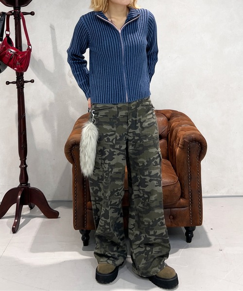 ニット・セータ sedacle girl（セダクルガール） ニット セーター 配色ドライバーズ