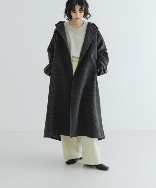 URBAN RESEARCH（アーバンリサーチ） ステンカラーコート 36 ブラック