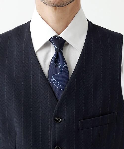 TAKEO KIKUCHI（タケオキクチ） スーツ ベスト 「THE FLAGSHIP」矢絣