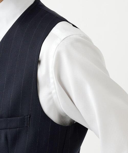 TAKEO KIKUCHI（タケオキクチ） スーツ ベスト 「THE FLAGSHIP」矢絣