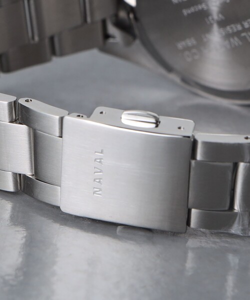 新品　別注NAVAL WATCH Produced by LOWERCASE Naval Watch Produced By LOWERCASE FRXD005 GMT Mechanical S/S