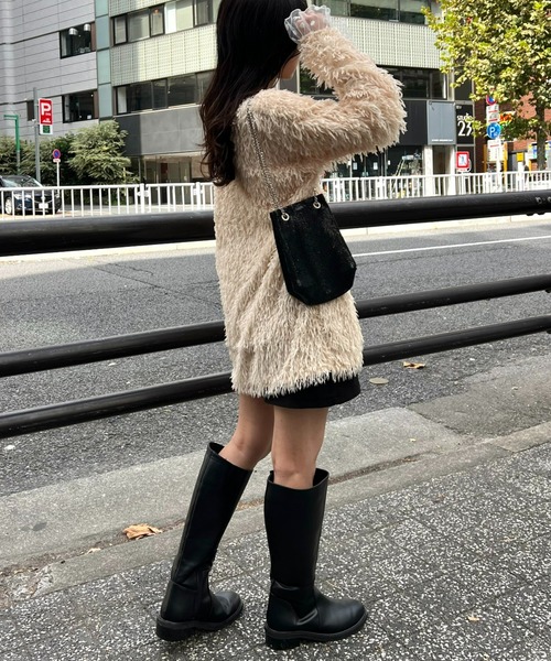 「HELLO.SANFRANCISCO」 カーディガン ONE SIZE アイボリー レディース_画像8