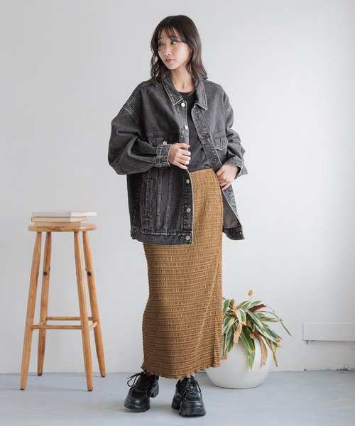 LOWRYS FARM（ローリーズファーム） スカート ミニシャーリングタイト