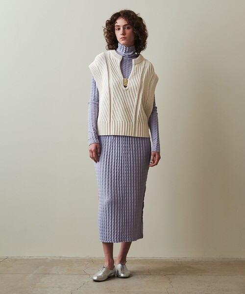 ベスト ジレ 「ONICA × Steven Alan」AIRLY COTTON MIX VEST/ベスト レディース STEVEN ALAN ベスト ジレ 「ONICA × Steven Alan」AIRLY COTTON