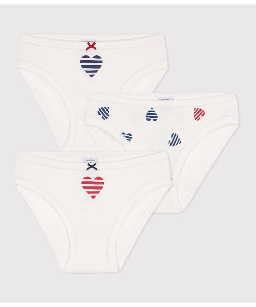 PETIT BATEAU（プチバトー） ショーツ ジュニアショーツ ショーツ3枚