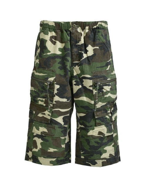 BREATH カーゴパンツ 「BREATH / ブレス」SUICIDE CAMO CARGO CROPPED