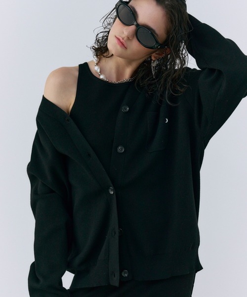 ジョゼムーン JOSE MOON 2WAY リブニット 美品 JOSE MOON ワンピース OFFSHOULDER 2WAY NARROW KNITDRESS /オフ