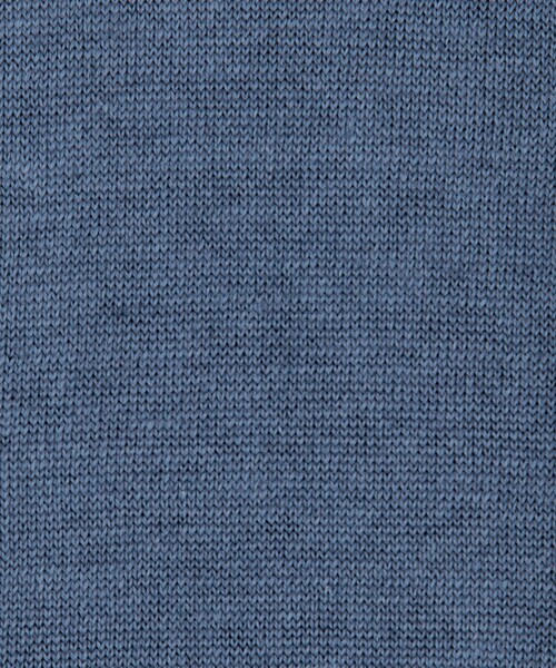 24SS トゥモローランド tricot リネンクルーネックプルオーバー L 青 TOMORROWLAND セーター ニット Tricot リネンクルーネック プル