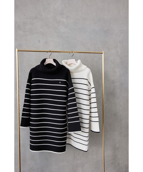 Her lip to ニットワンピース M ホワイト レディース : ZOZOTOWN Yahoo