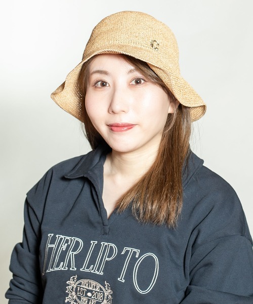 CA4LA（カシラ） 帽子 ハット uvカット 紫外線カット AARON.T2