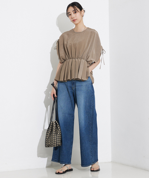 qualite（カリテ） ショルダーバッグ バッグ タッセル巾着バック