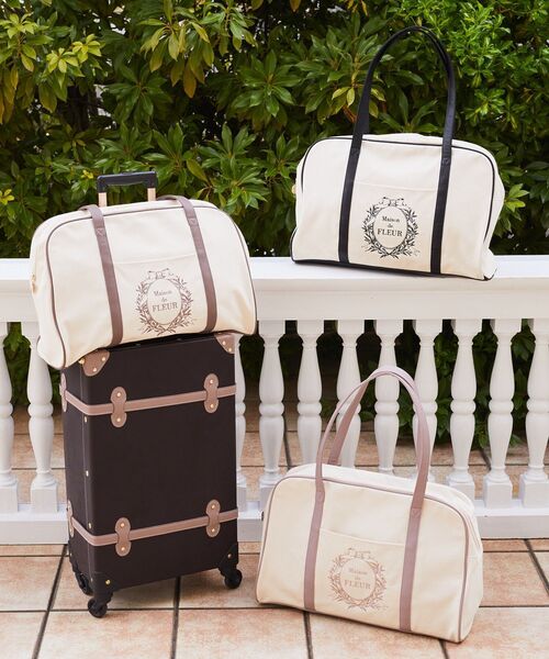 ジョリーフルール　ボストンバッグLサイズ ジョリーフルール ボストンバッグLサイズ JoliFleur la Toile