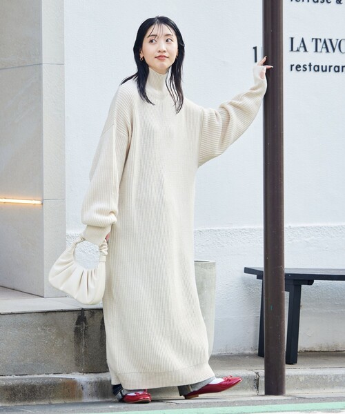 FREAK'S STORE（フリークスストア） ニットワンピース フリ