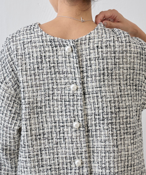 ビアズリー ノーカラージャケット BEARDSLEY（ビアズリー） ノーカラージャケット FREE ブラック