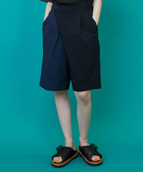 フラボア（FRAPBOIS）/トーンハーフ パンツ FRAPBOIS（フラボア） パンツ トーンハーフ パンツ レディース メンズ