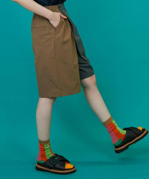 フラボア（FRAPBOIS）/トーンハーフ パンツ FRAPBOIS（フラボア） パンツ トーンハーフ パンツ レディース メンズ