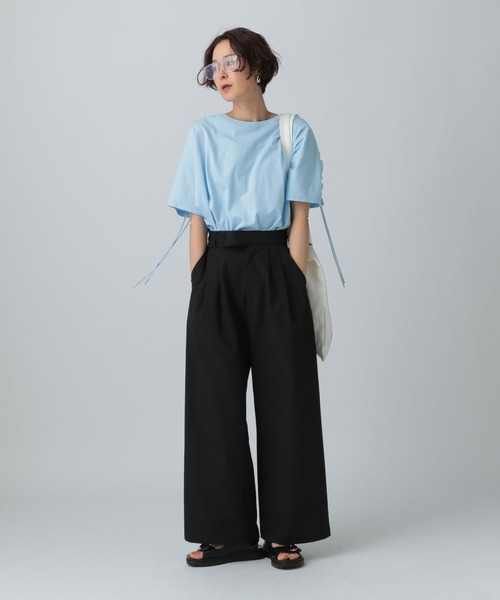 LEPSIM（レプシィム） tシャツ バックシャーリングT 242777 レディース