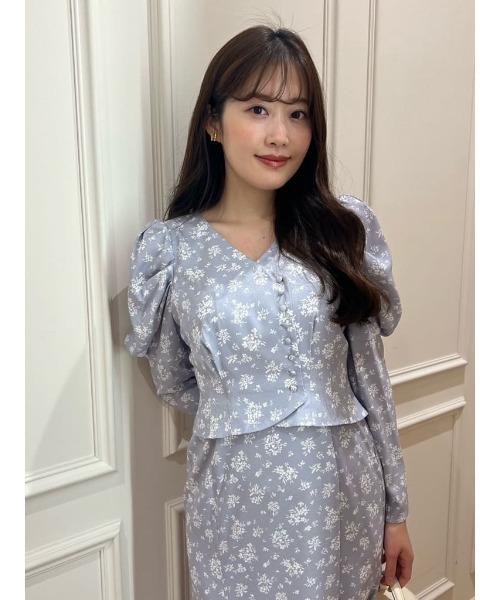 新品未使用タグ付き✨ハーリップトゥー ワンピース　ベージュ　Mサイズ Her lip to 「Her to」 シャツワンピース M ベージュ レディース