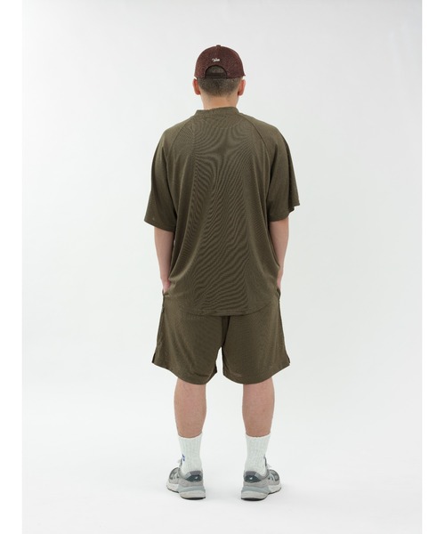 KEBOZ シャツ ICON MESH BASEBALL HENLEY メンズ : ZOZOTOWN