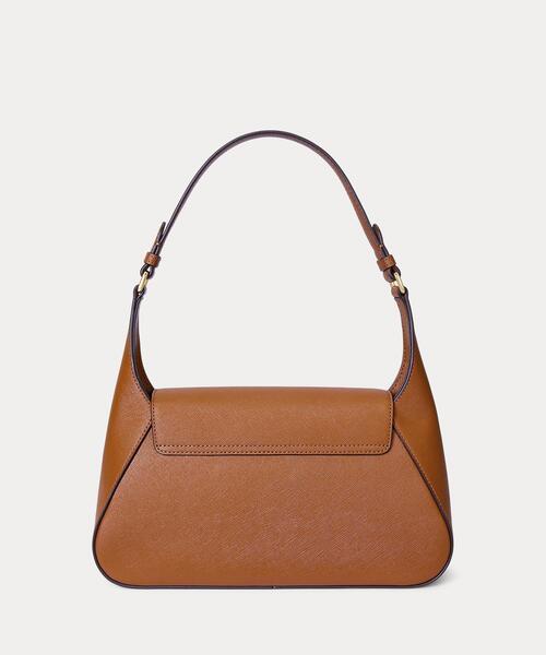 Ralph Lauren ショルダーバッグ レディース　ベージュ【未使用】 LAUREN RALPH ショルダーバッグ バッグ レザー スモール Tanner