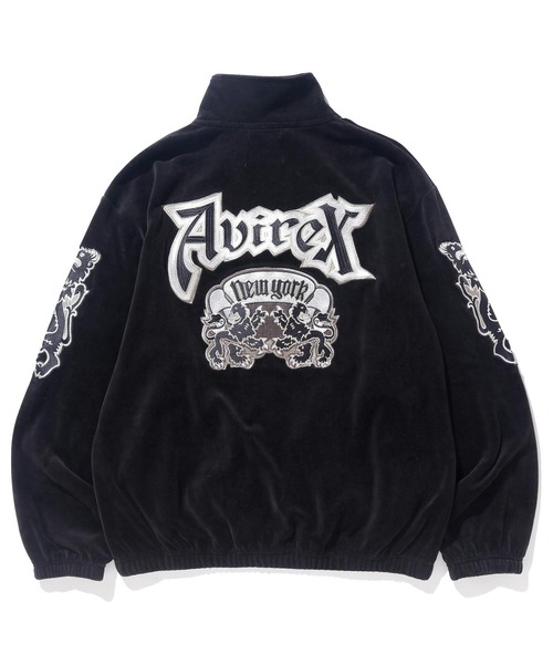 XLARGE エクストララージ ブルゾン XLARGE（エクストララージ）の「HALF ZIP BOA HOODIE（ブルゾン