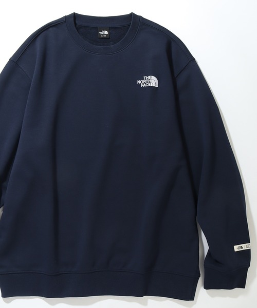 #143 ノースフェイス 長袖シャツ メンズ ネイビー M THE NORTH FACE 「THE FACE」 長袖Tシャツ M ネイビー メンズ