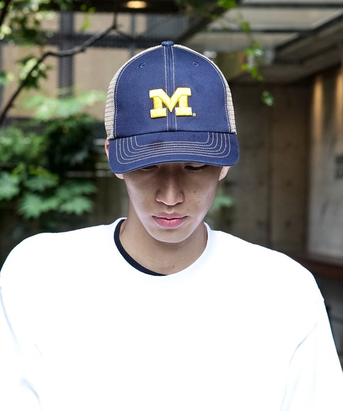 UNIT（NIXON） キャップ 帽子 「U.S. COLLEGE/ユーエスカレッジ